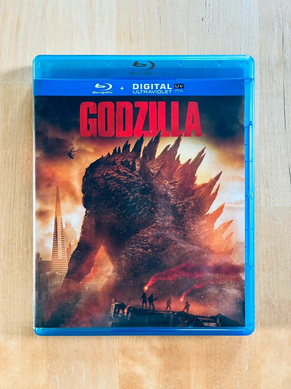 Blu-ray Godzilla de Garerh Edwards.